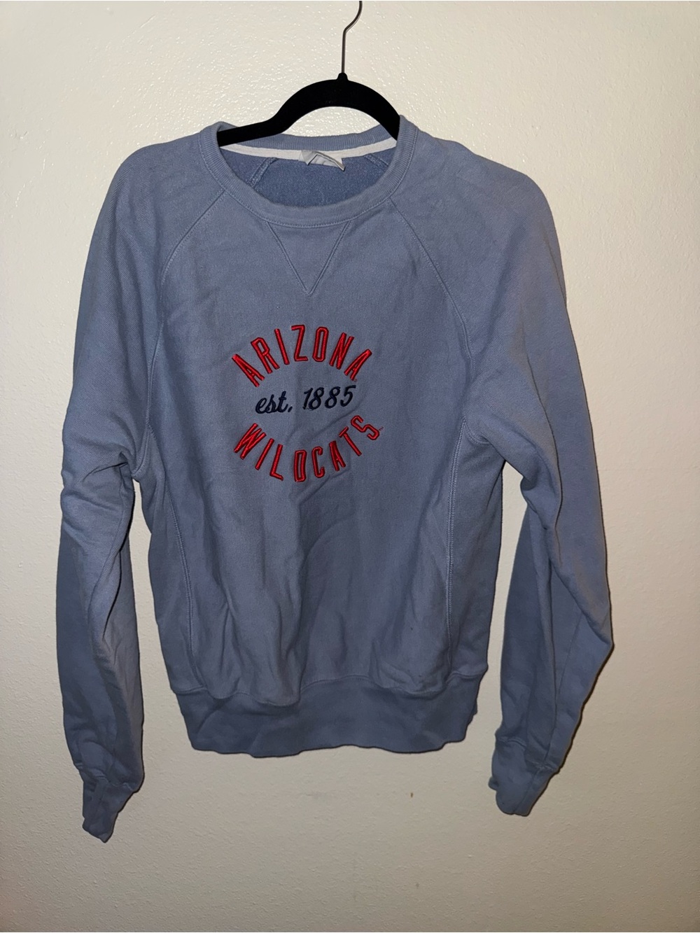 Champion Light Blue Arizona Wildcats Crewneck Sweatshirt